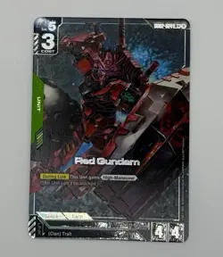 Gundam Card Game Red Gundam R+ GD02-024 Dual Impact - Image 1