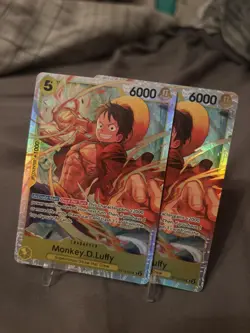 Monkey D. Luffy ST13-015 SR x2 - One Piece Card Game - Image 1
