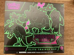 BNIB Pokemon Center Elite Trainer Box ETB Shrouded Fable Pokemon TCG New Sealed - Image 1