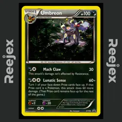 Umbreon - XY96 - Cosmos Holo - Black Star Promo - Pokemon Card - LP - Image 1