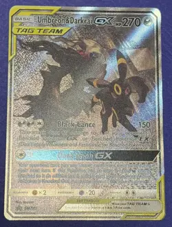 Pokemon TCG Umbreon & Darkrai GX SM241 Sun & Moon Promo Card NM Condition - Image 2