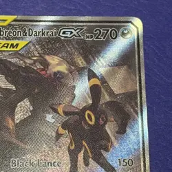 Pokemon TCG Umbreon & Darkrai GX SM241 Sun & Moon Promo Card NM Condition - Image 5