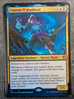 Captain N'ghathrod - Foil - Commander Legends Battle for Baldur's Gate (MTG) - Image 1