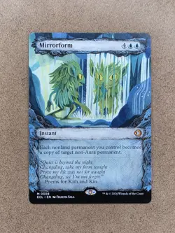 Mirrorform (Showcase) #0308 Lorwyn Eclipsed Regular MTG Magic the Gathering - Image 1
