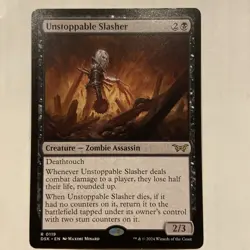 Unstoppable Slasher (0119) Duskmourn: House of Horror Regular - Image 1