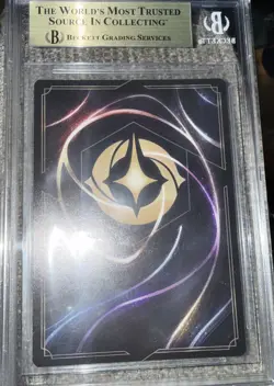 Lorcana Maleficent Mistress of All Evil ENCHANTED FOIL #209/204 BGS 9.5 - Image 4