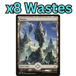 x8 Full Art Wastes 184/184 - Near Mint - MTG - Image 1