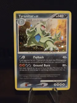 Pokemon TCG Tyranitar 17/123 Holo Rare Mysterious Treasures DP 🌟🌟🌟 - Image 1