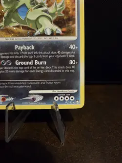 Pokemon TCG Tyranitar 17/123 Holo Rare Mysterious Treasures DP 🌟🌟🌟 - Image 4