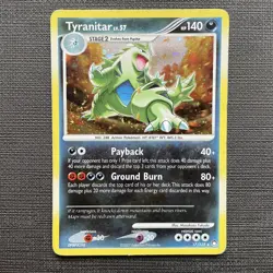 Tyranitar 17/123 | Holo Rare Pokemon Card TCG | D&P Mysterious Treasures 2007 - Image 1