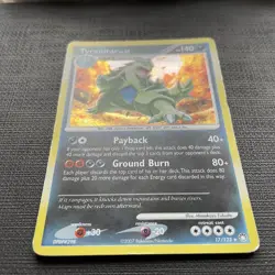 Tyranitar 17/123 | Holo Rare Pokemon Card TCG | D&P Mysterious Treasures 2007 - Image 3