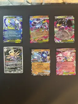 Mega Evolution Pokemon Lot Near Mint Charizard, Absol, Lucario - Image 1