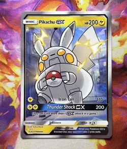 Robo Pikachu Full Art - Pokemon Card Collectable Gift Display - Image 1