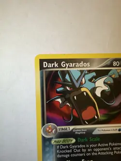 Pokemon TCG Dark Gyarados EX Team Rocket Returns 36/109 Rare Regular 2004 80 HP - Image 4