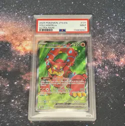 Pokemon TCG Volcanion Ex 171/159 Full Art Holo Journey Together PSA 9 MINT 🍃 - Image 1