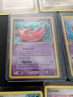 Pokemon EX Unseen Forces - Jolteon Holo - Slowking + Slowpoke Stamped (11 Total) - Image 2