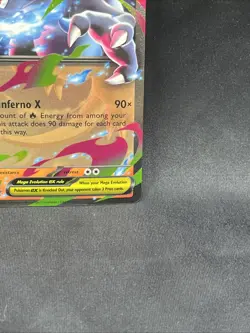 Mega Charizard X EX # 013/094 | Pokemon TCG 2025 Phantasmal Flames | NM (a) - Image 4