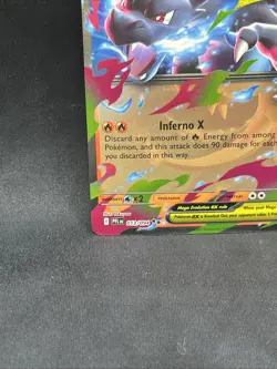 Mega Charizard X EX # 013/094 | Pokemon TCG 2025 Phantasmal Flames | NM (a) - Image 5