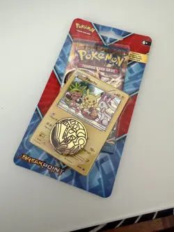 Pokemon TCG XY Breakpoint Checklane Blister Booster Pack Pikachu XY95 Promo S - Image 3
