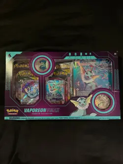 Pokemon Vaporeon VMAX Premium Collection Box Sealed - Image 1