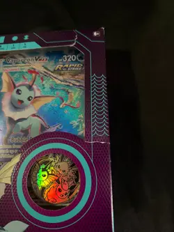 Pokemon Vaporeon VMAX Premium Collection Box Sealed - Image 4