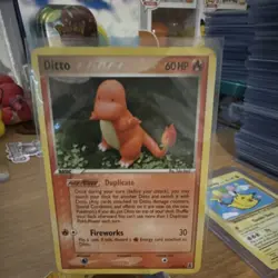 Pokemon TCG Ditto (Charmander) Regular Common EX Delta Species 61/113 - Image 1