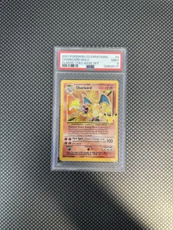 2021 Pokemon Celebrations Charizard-Holo Classic Collection- Base Set Psa 9 - Image 1