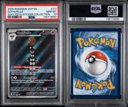 2025 POKEMON SVP EN-SV BLACK STAR PROMO #211 GOTHITELLE PSA 10 - Image 3