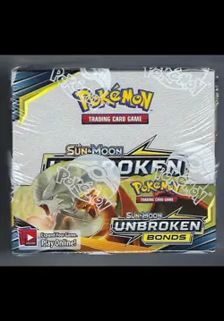 Pokemon TCG Sun & Moon Unbroken Bonds Sealed Booster Box - Image 2