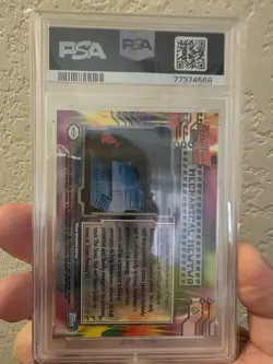 PSA 10 GEM MINT 1999 TOPPS POKEMON MOVIE EDITION MECHANICAL MEWTWO #6 - Image 2