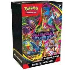 Pokemon Mega Evolution Phantasmal Flames Booster Bundle Sealed - Image 1