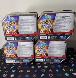 Pokemon Paradox Destinies Complete Set of 4 Tins Sealed Brand New 🔥 - Image 2