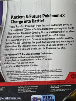 Pokemon Paradox Destinies Complete Set of 4 Tins Sealed Brand New 🔥 - Image 3