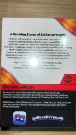 Pokemon TCG Surging Sparks Booster Bundle English, New Sealed - Image 2
