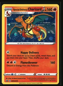 Special Delivery Charizard - Promo SWSH: Sword & Shield Promo Cards SWSH075 NM - Image 1