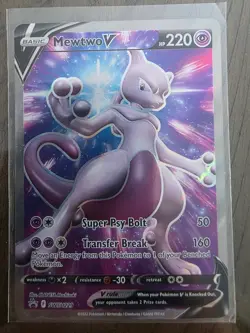 Mewtwo V - Promo SWSH: Sword & Shield Promo Cards SWSH229 NM - Image 1