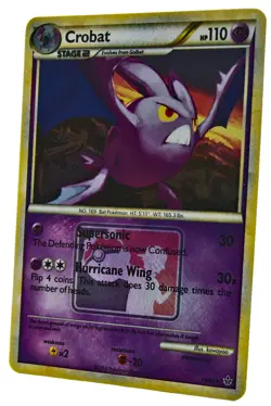Crobat 14/95 Reverse Holo League Promo HS Unleashed NM w/eBay Shipping - Image 2