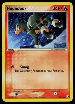 Pokemon Card - Houndour Unseen Forces Stamped 60/115 Common Reverse Holo - Image 1