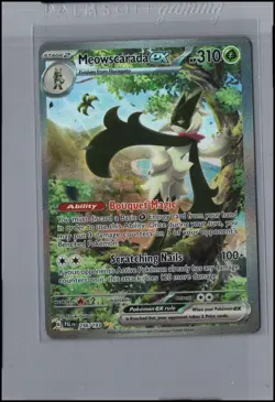 Pokemon Card Meowscarada ex (256/193) Special Illustration Rare Paldea Evolved - Image 1