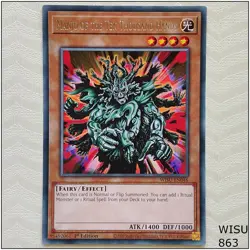 Manju of the Ten Thousand Hands - WISU-EN046 - Rare 1st Edition Yugioh - Image 1