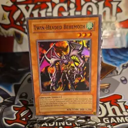 Twin-Headed Behemoth - LOD-063 - 1st Edition - Super Rare - Yugioh - 086 💎NM💎 - Image 1