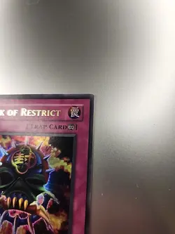 Mask of Restrict 1st Ed. YuGiOh Labyrinth Nightmare #LON-018 2003 - Image 4