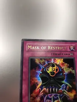 Mask of Restrict 1st Ed. YuGiOh Labyrinth Nightmare #LON-018 2003 - Image 5