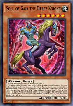 Yugioh! Soul of Gaia the Fierce Knight Maze of the Muertos PREORDER - Image 1