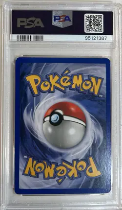 2001 Pokemon Black Star Pikachu Promo Pokemon League PSA Card #26 NM-MT 8 - Image 2