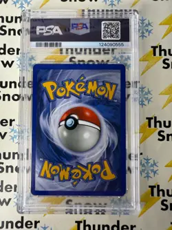 ⚡❄ 2001 Pokemon League Black Star Promo #26 Pikachu PSA 8 - Image 2