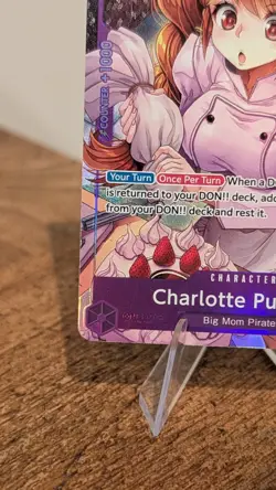 Charlotte Pudding OP08-067 Alt Art Parallel Foil One Piece Two Legends English - Image 4