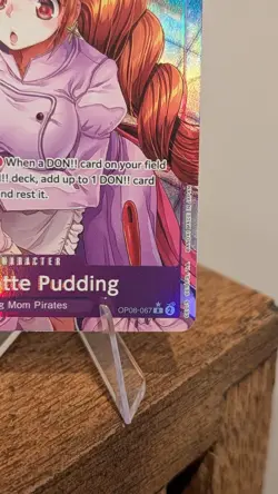 Charlotte Pudding OP08-067 Alt Art Parallel Foil One Piece Two Legends English - Image 5