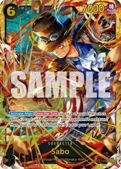 One Piece English - Sabo - OP13-120 - SEC - NM - Image 1