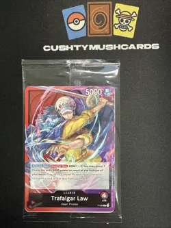 ONE PIECE TCG PROMO PACK BUGGY LUFFY LAW P-084 P-086 + LUFFY P SEALED - Image 1